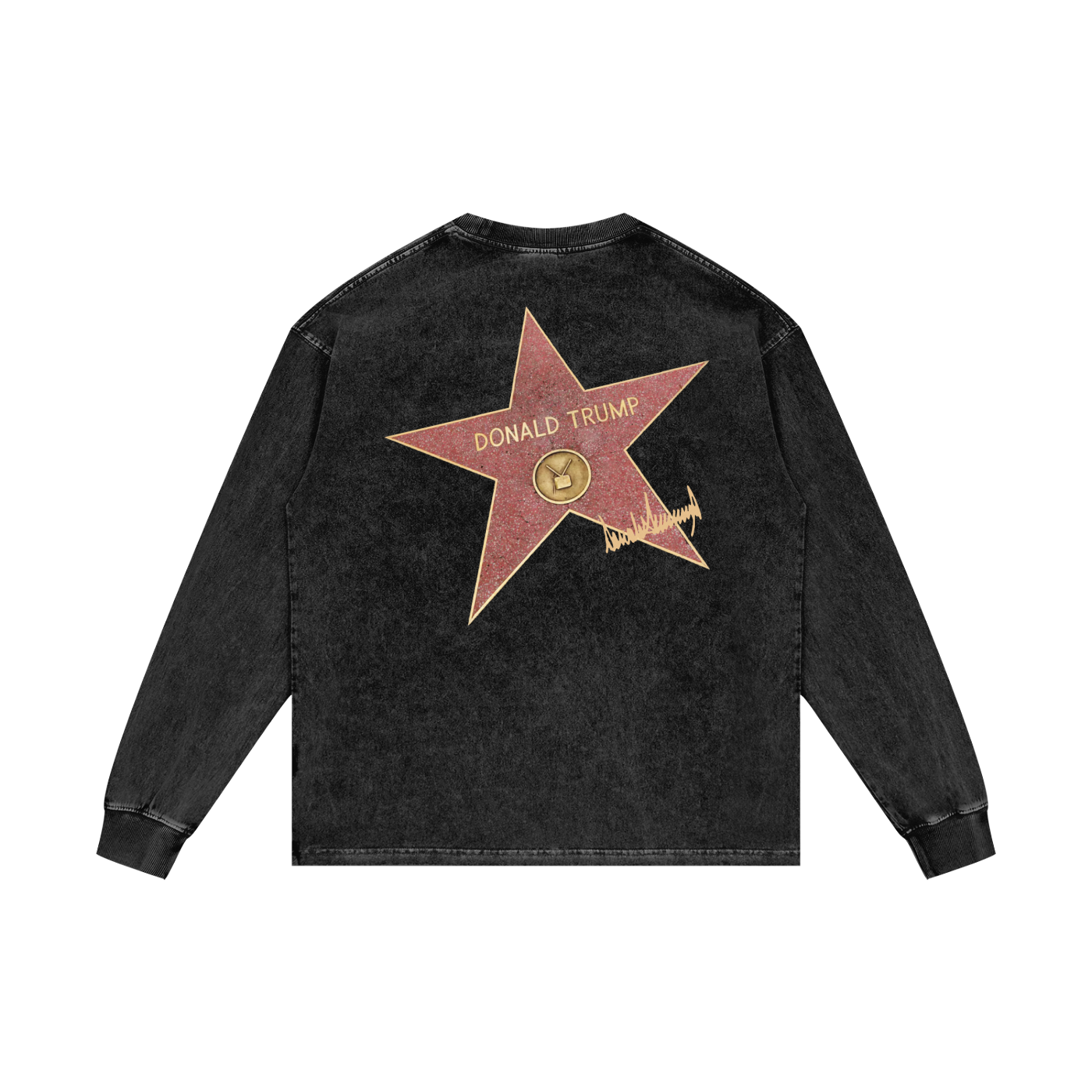 Hollywood Long Sleeve Tee | Charcoal
