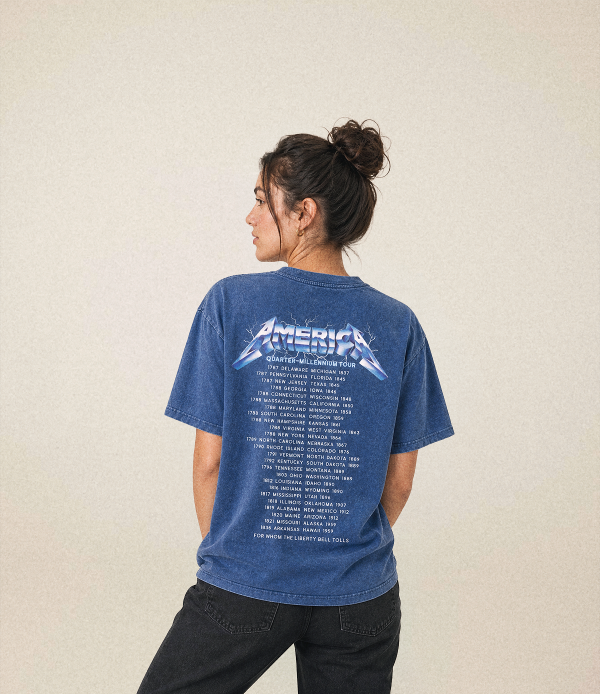 Quarter-Millennium Tour Tee | Ocean