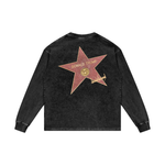 Hollywood Long Sleeve Tee | Charcoal