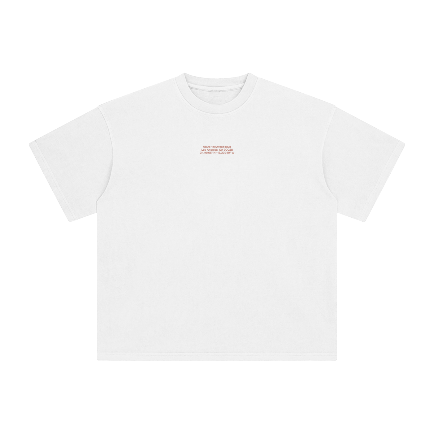 Hollywood Tee | White