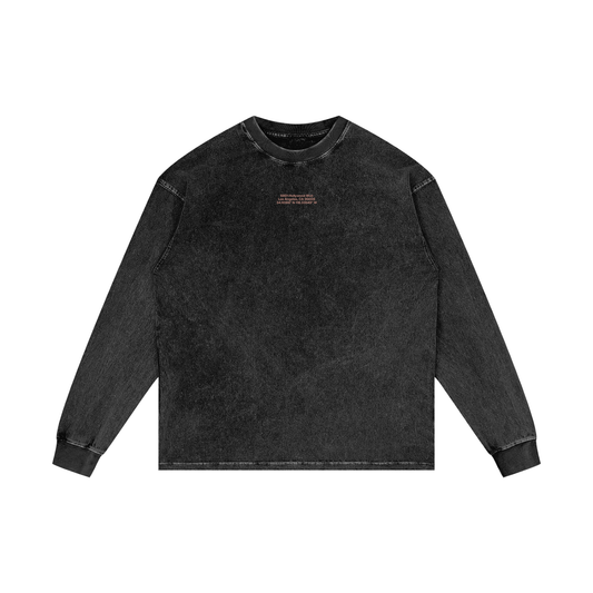 Hollywood Long Sleeve Tee | Charcoal