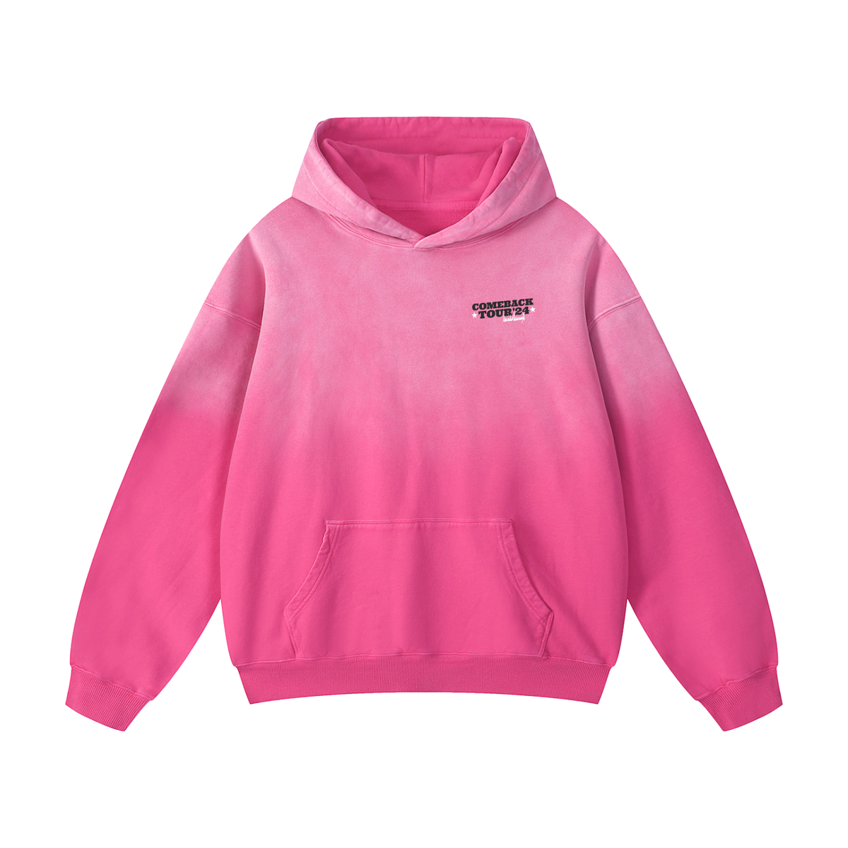 Comeback Tour Hoodie | Sunfade Pink