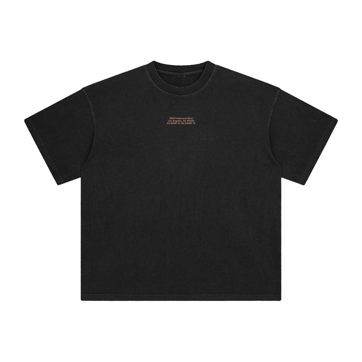 Hollywood Tee | BLACK