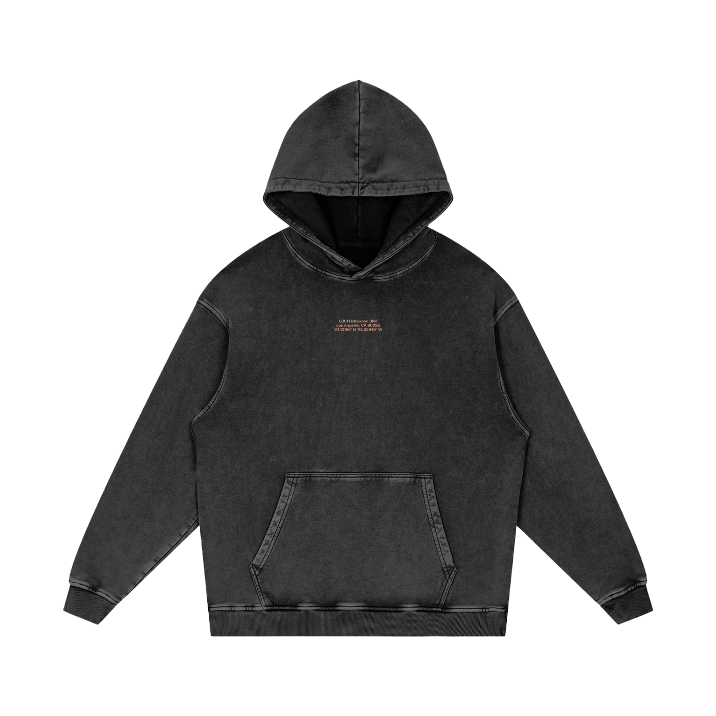 Hollywood Hoodie | CHARCOAL