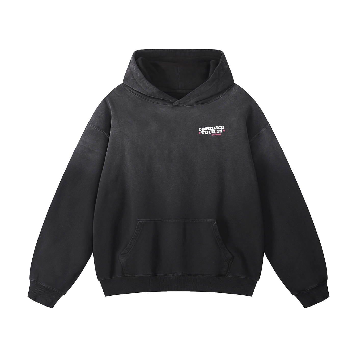 Comeback Tour Hoodie | SUNFADE BLACK
