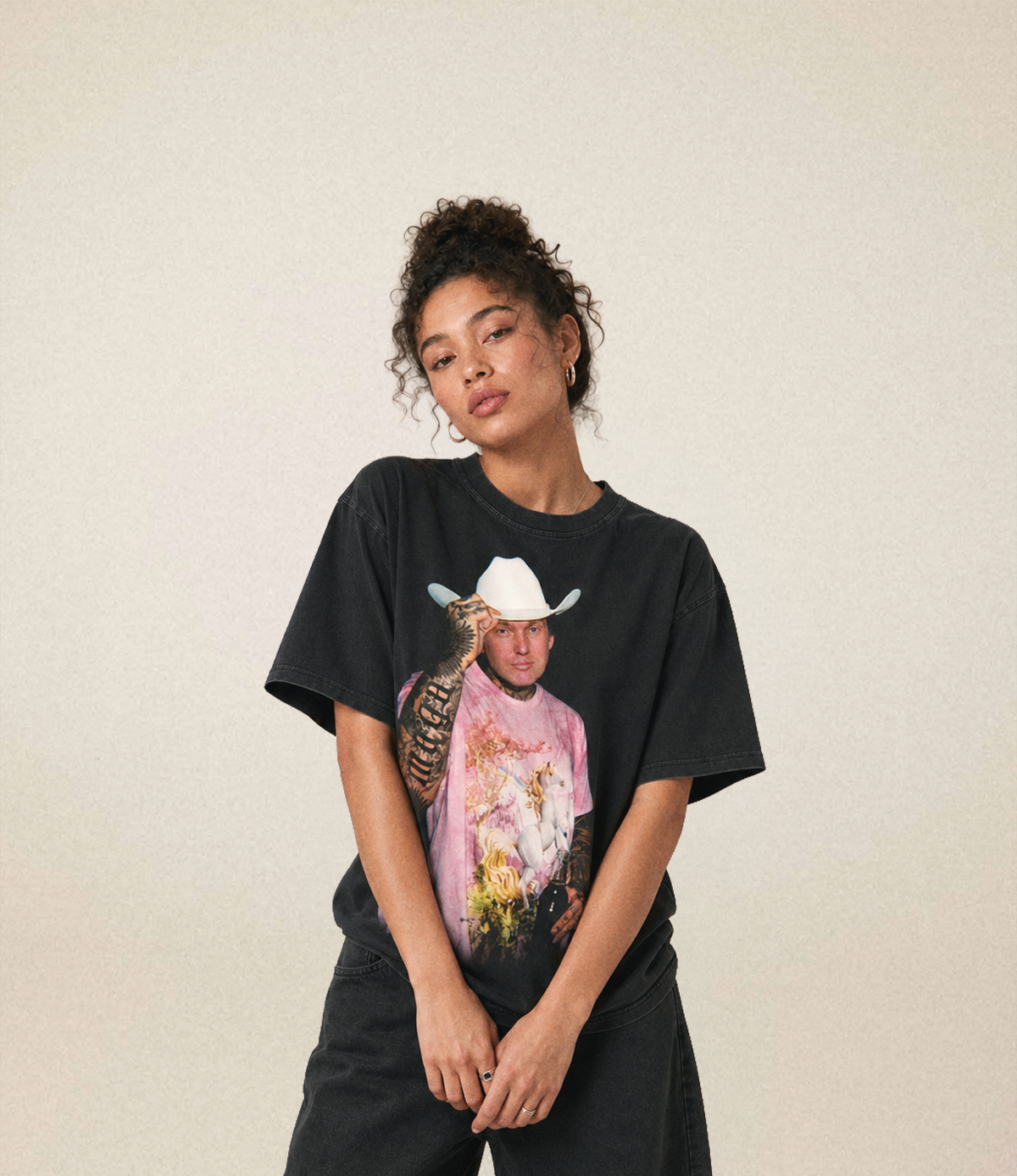 Backstage Tee | Charcoal