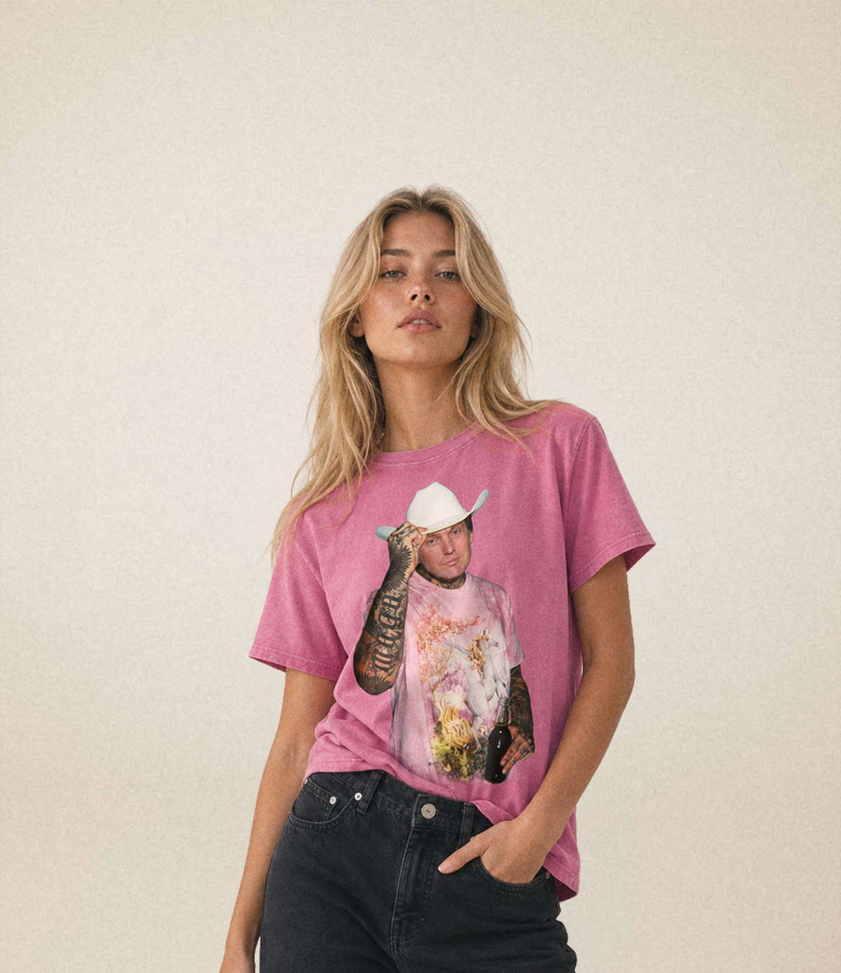 Backstage Tee | Pink