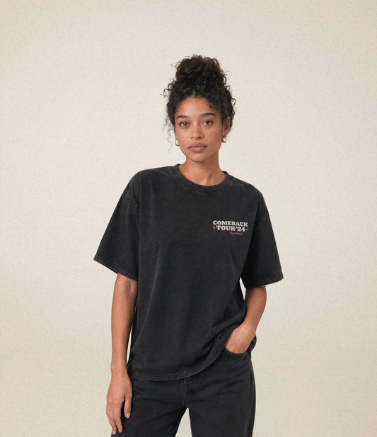 Comeback Tour Tee | Charcoal