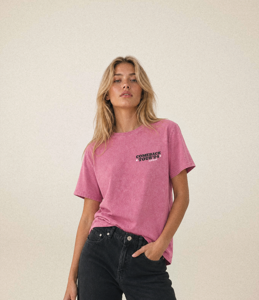 Comeback Tour Tee | Pink