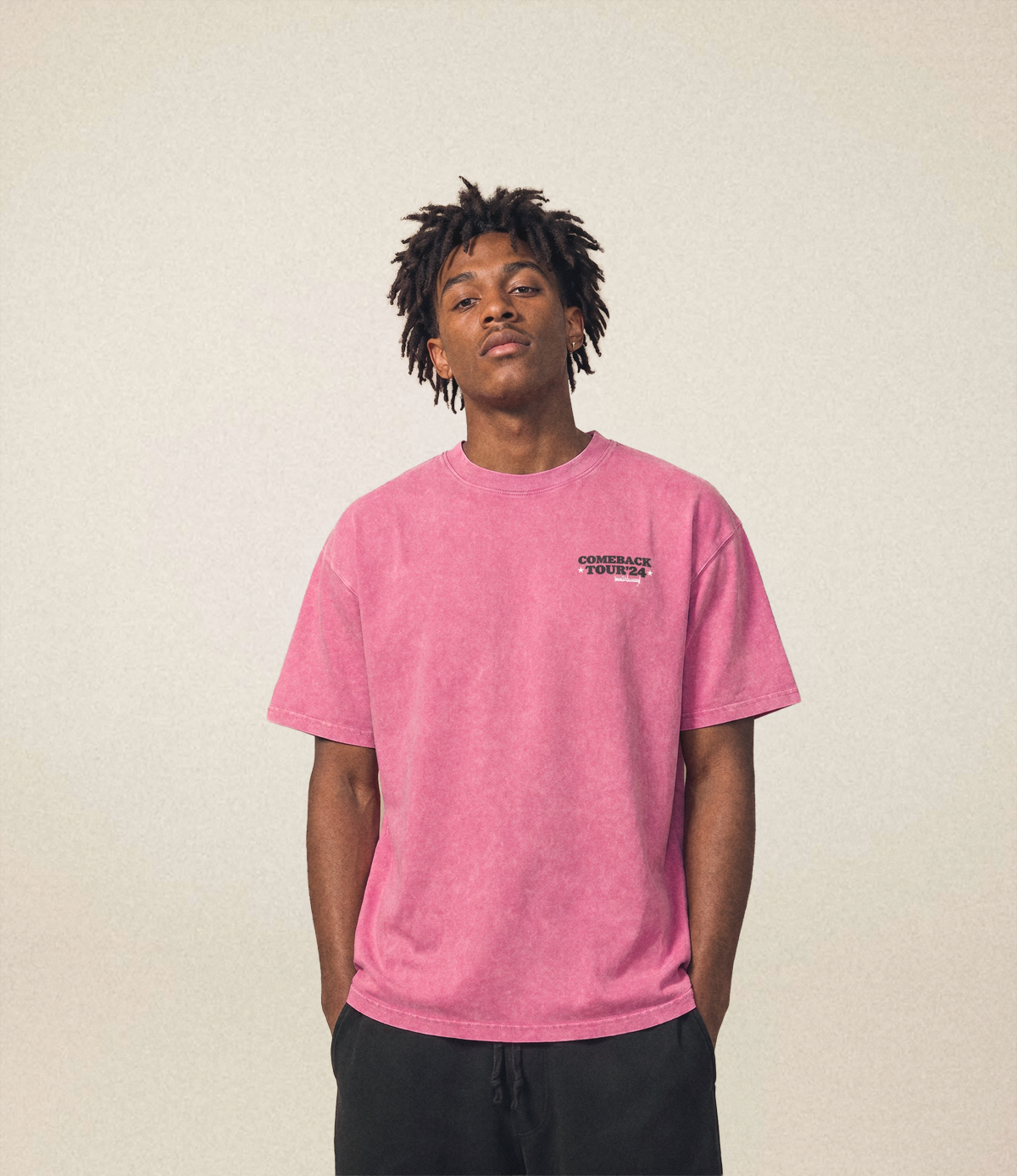 Comeback Tour Tee | Pink
