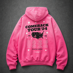 Comeback Tour Hoodie | Sunfade Pink