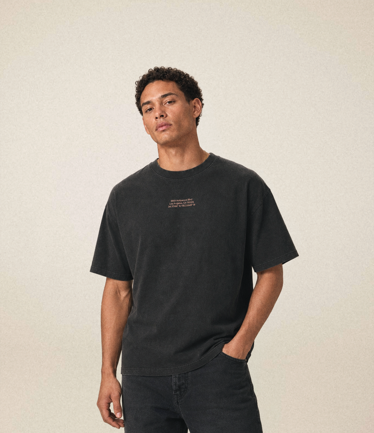 Hollywood Tee | Black