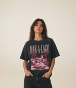 Mar-A-Lago Tee | Charcoal