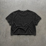 Hollywood Crop Top | Charcoal