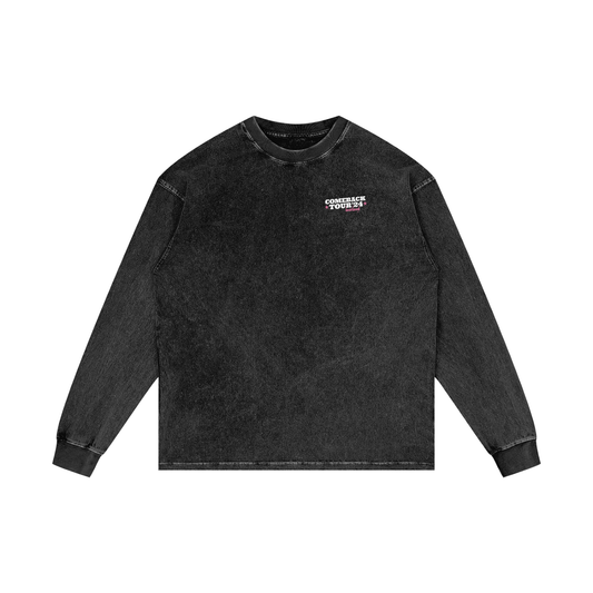 Comeback Tour Long Sleeve Tee | Charcoal