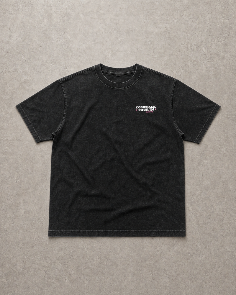 Comeback Tour Tee | CHARCOAL