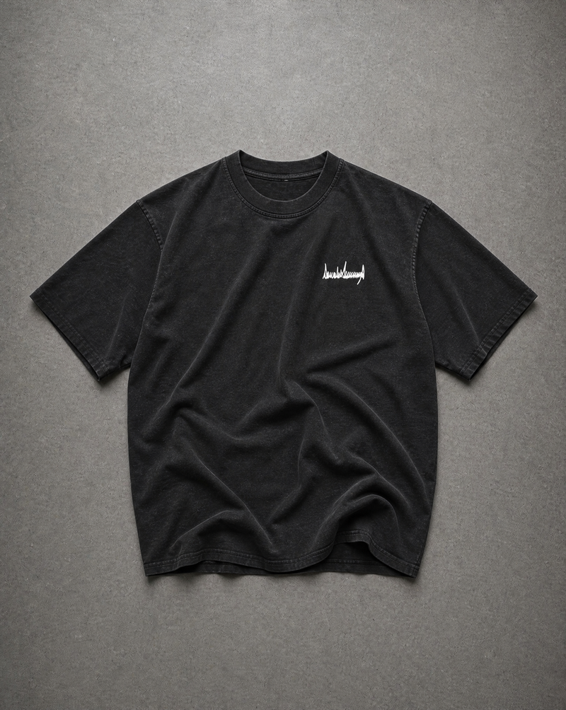 Second Roll Tee | Black