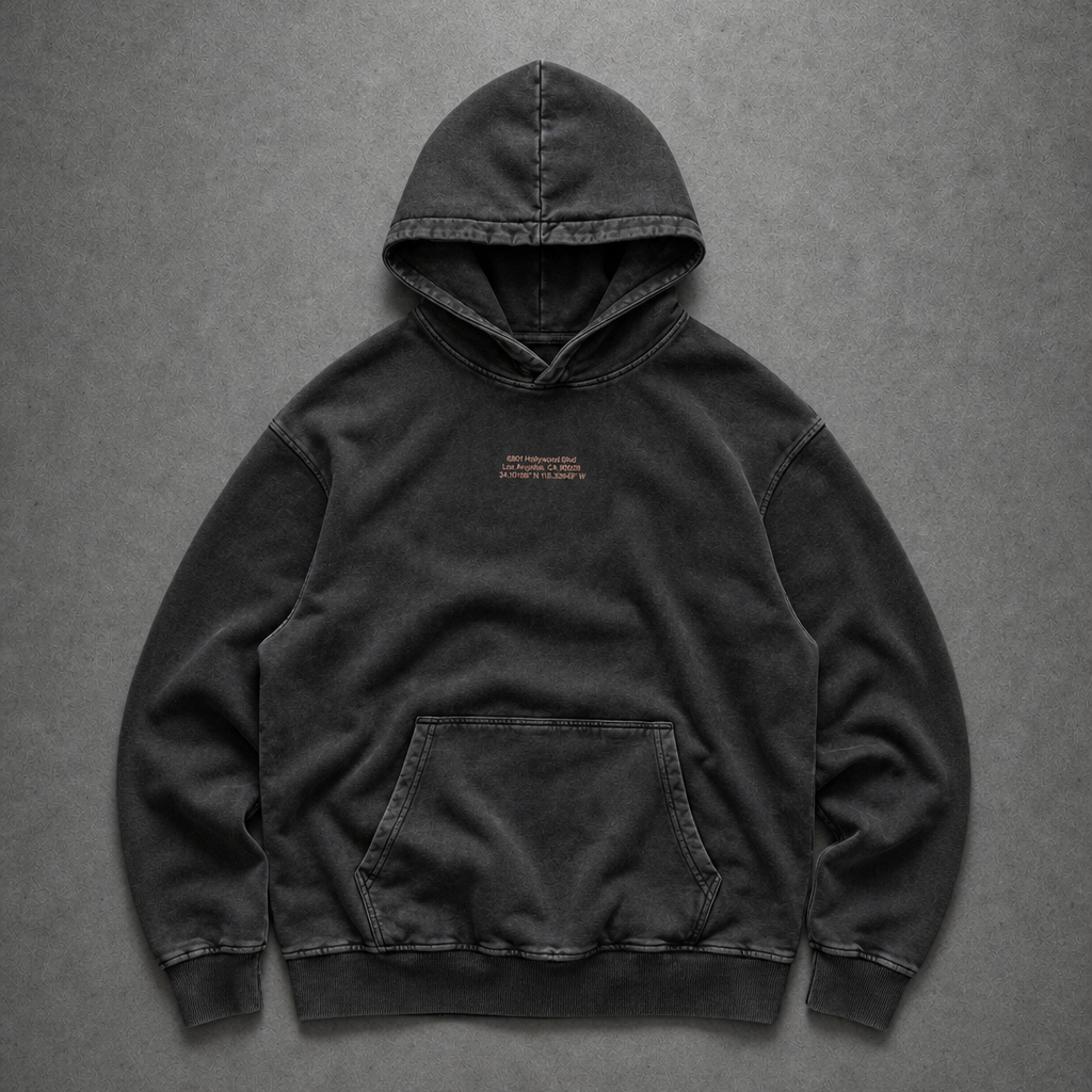 Hollywood Hoodie | Charcoal