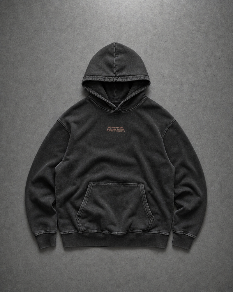 Hollywood Hoodie | CHARCOAL