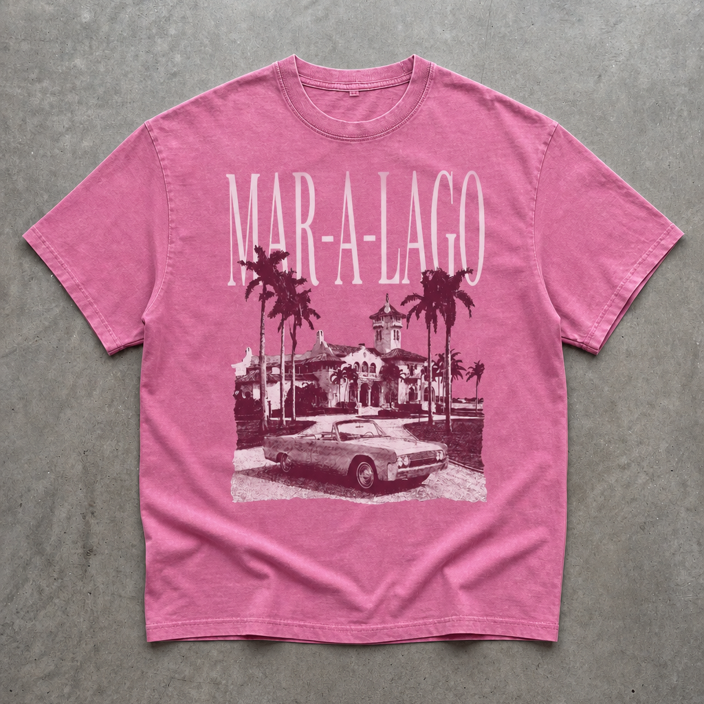 Mar-A-Lago Tee | Pink