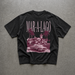 Mar-A-Lago Tee | Charcoal