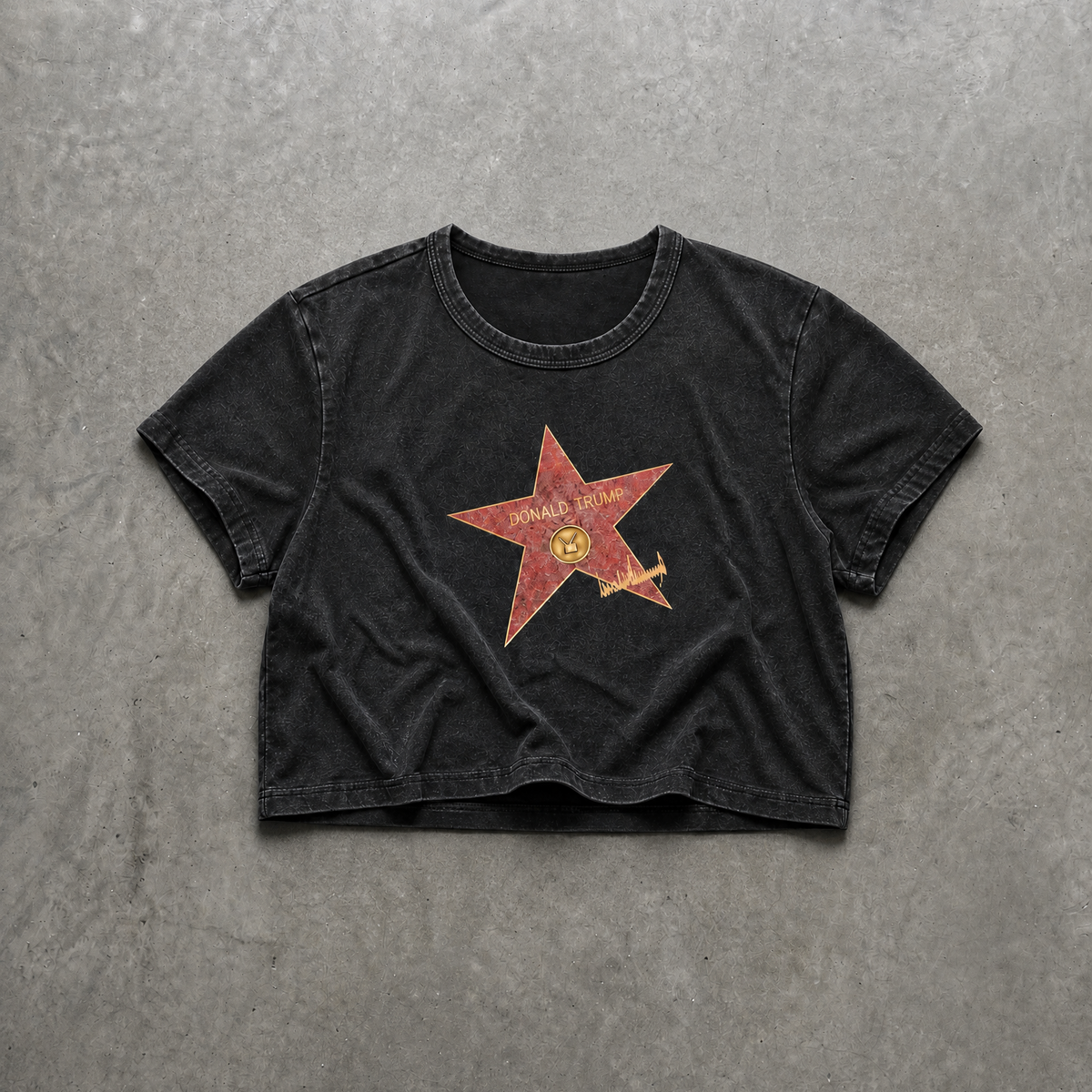 Hollywood Crop Top | Charcoal