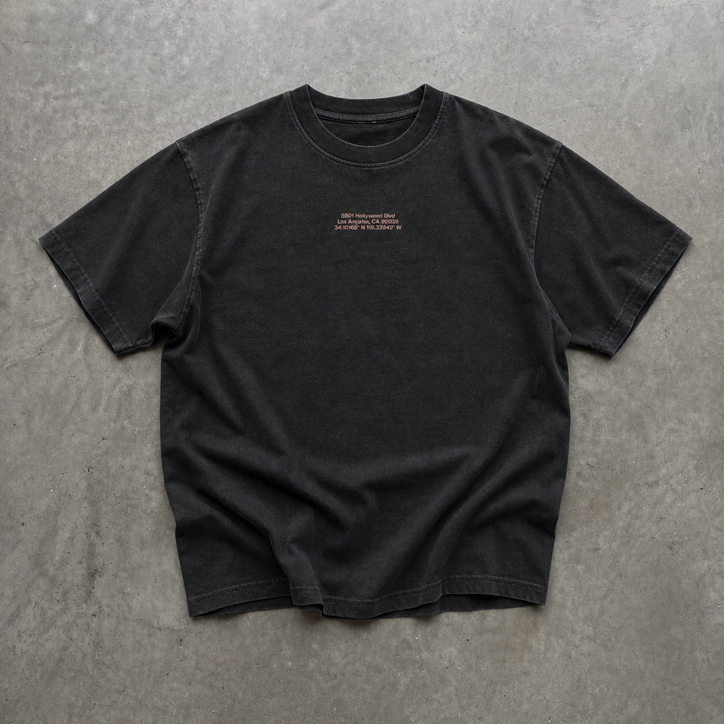 Hollywood Tee | Black