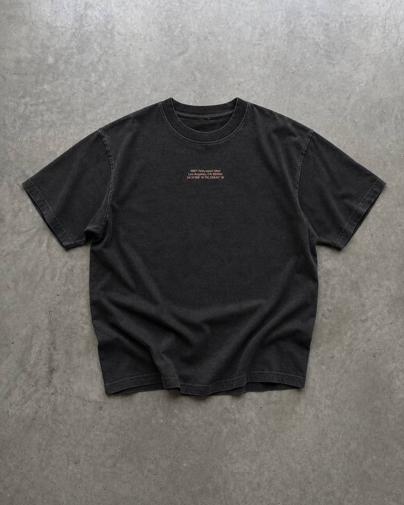 Hollywood Tee | BLACK