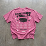 Comeback Tour Tee | Pink