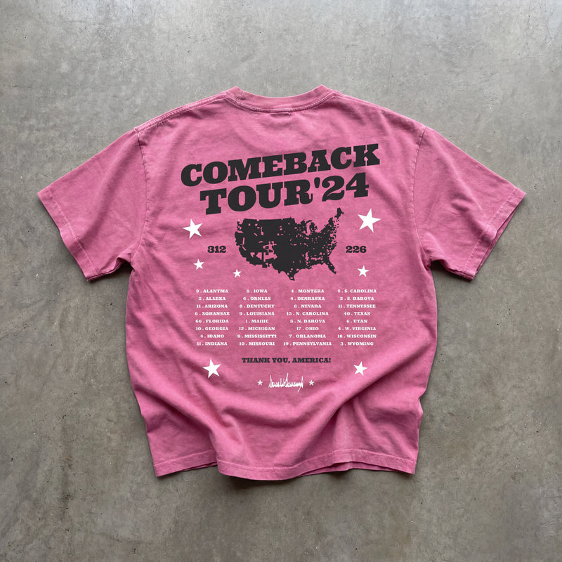 Comeback Tour Tee | PINK